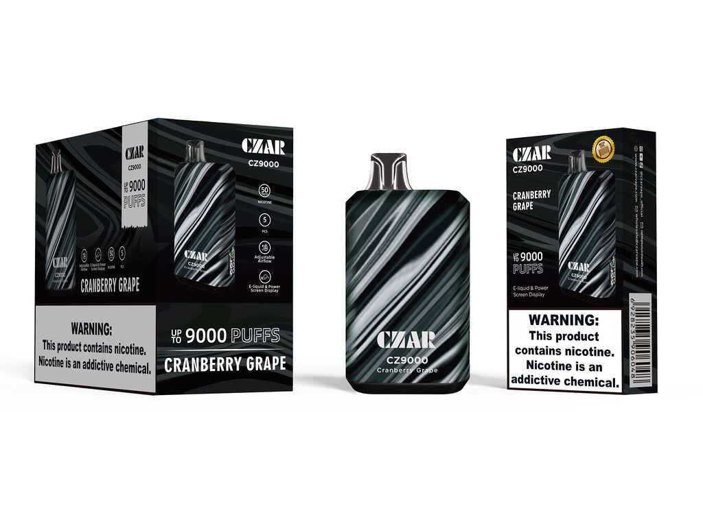 CZAR-CZ9000-Puffs-5%-Nicotine-SOUTHEAST-VAPE