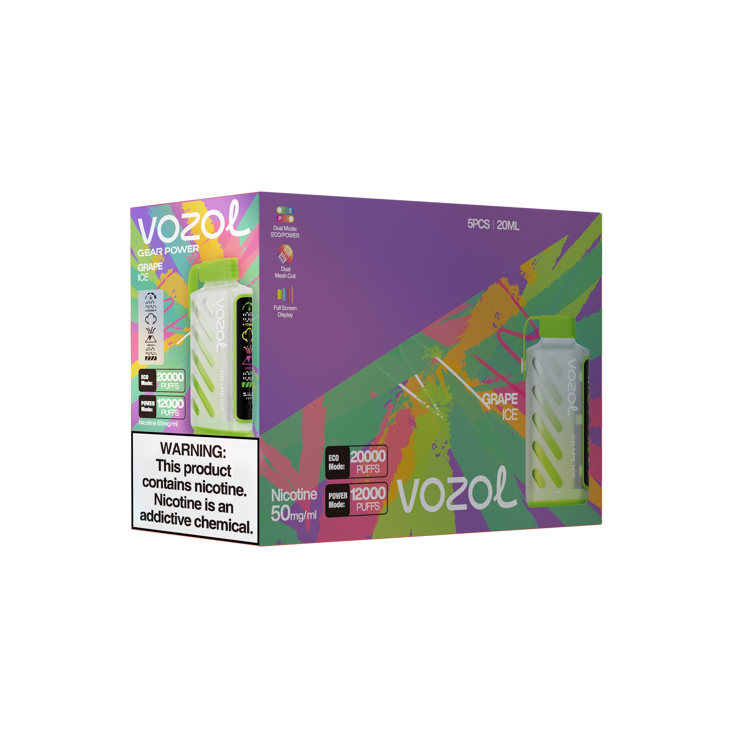 Vozol Gear Power 20000 Puffs