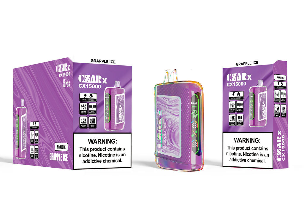 CZAR-CX15000-Puffs-5%-Nicotine-SOUTHEAST-VAPE