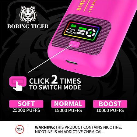 BORING-TIGER-25000-PUFFS-5%-Nicotine-southeastvape