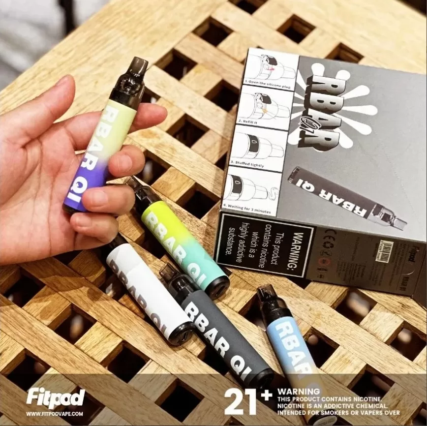 FITPOD RBAR Q1 拋棄式注油主機｜耐用便捷｜支持多次注油